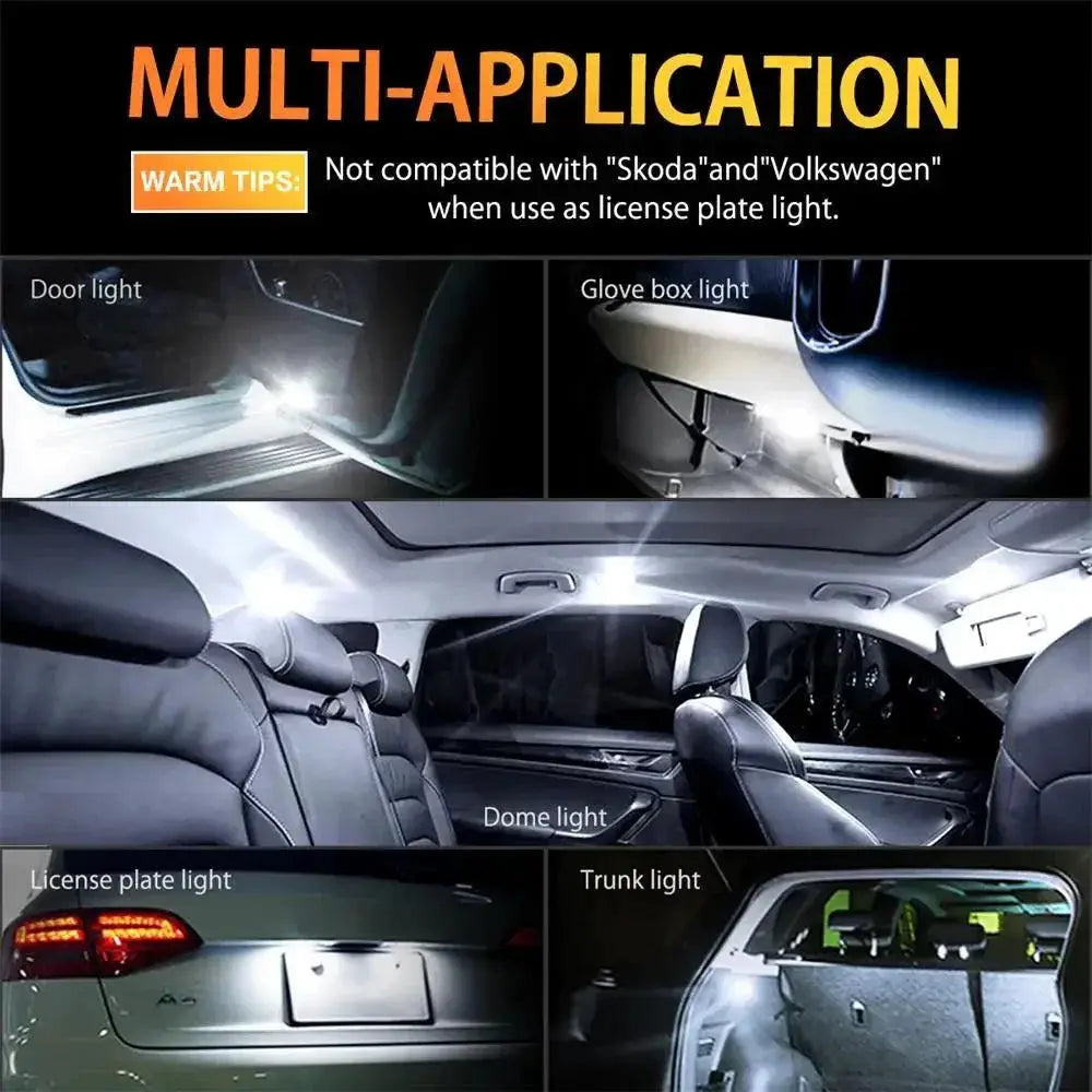 LED Canbus Car Interior Light For Mercedes BMW Audi Ford