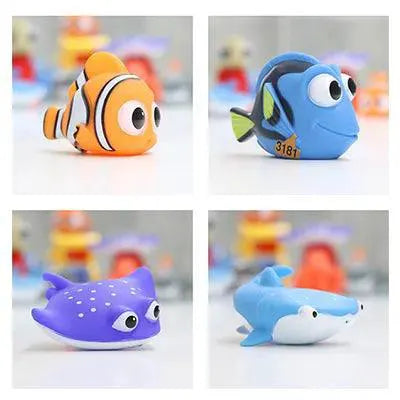 Finding Nemo Dory Bath Toys Interactive Rubber Animals