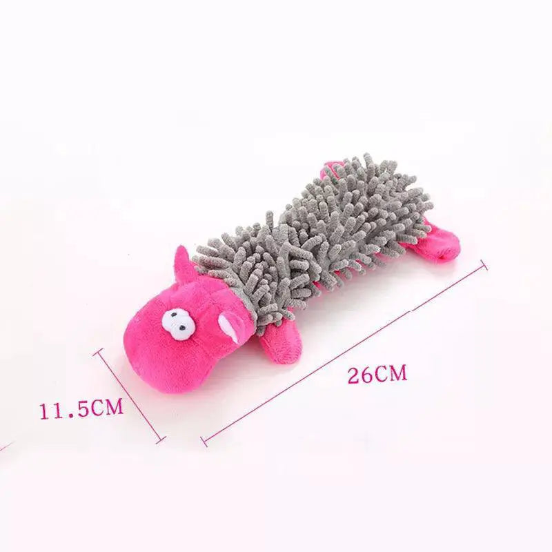 Pet Plush Toy Small Dogs Squeaky Chew Animal Shape