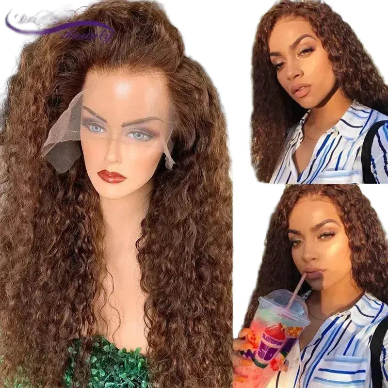 Natural Curl Wig for Women Everyday Wear – United State / 26inches / 180density 4x4 wig product view 1
