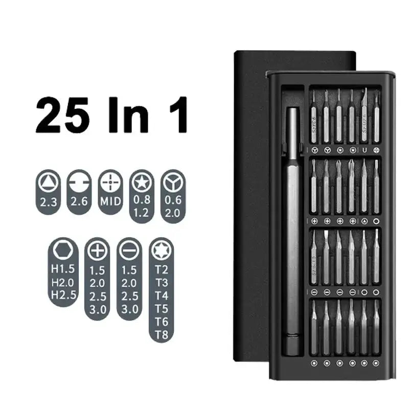 Magnetic Screwdriver Set Precision Kit With Durable Bits - OurLum.com