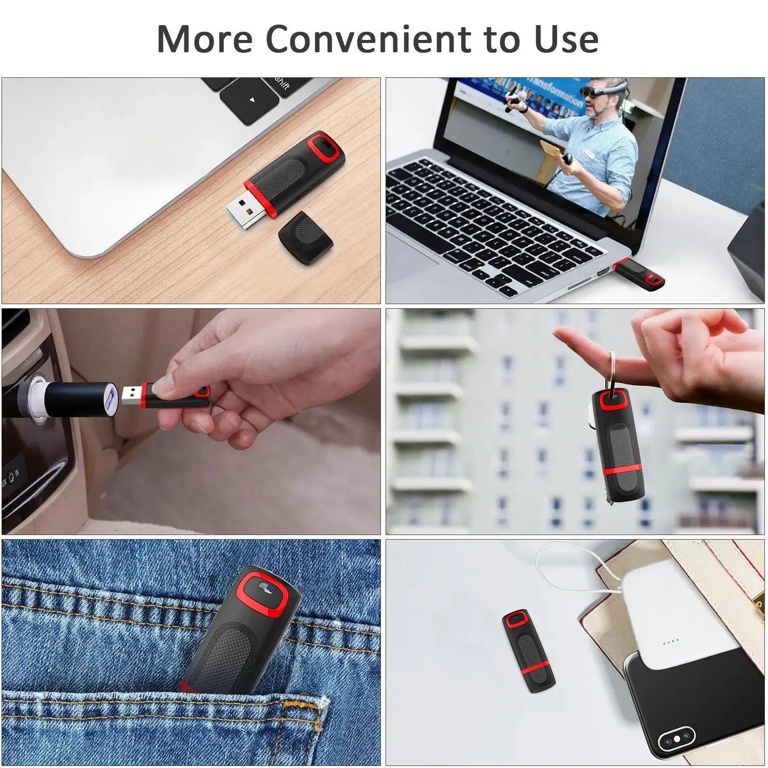 TOPESEL USB Flash Drive Swift Data Transfer Secure Backup