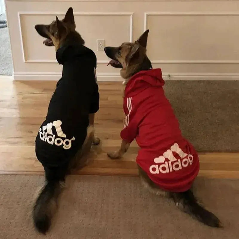 Winter Dog Adidog Sport Hoodies For Stylish Warm Pets