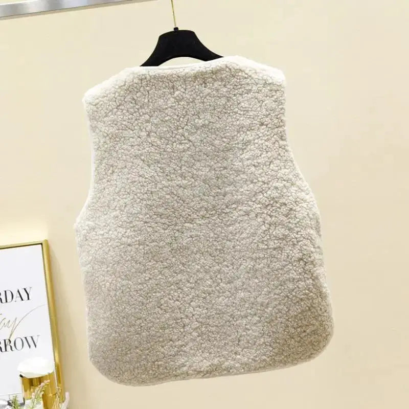 Women's Winter Fleece Vest Thermal Layer Comfort Warmth