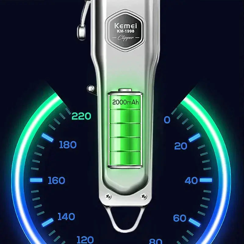 KM-1998 Pro Hair Clipper Lightweight For Men Pro Version