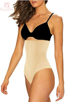 High Waist Seamless Body Shaper Briefs Firm Control Thong
