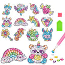 Big Gem Diamond Painting Sticker Kit Unicorn Animal Sealife