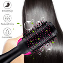 One Step Hair Dryer and Volumizer Round Hot Air Brush