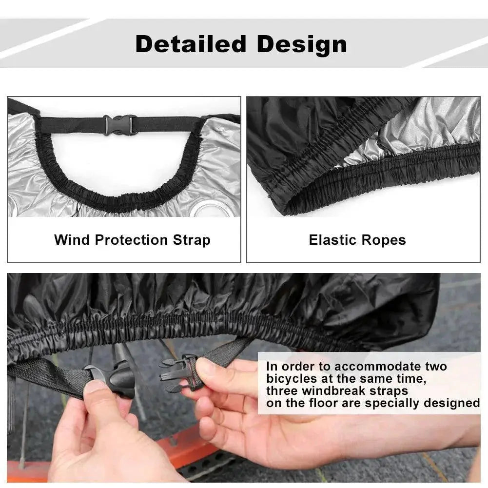 Double Bike Cover For UV Protection And Waterproof