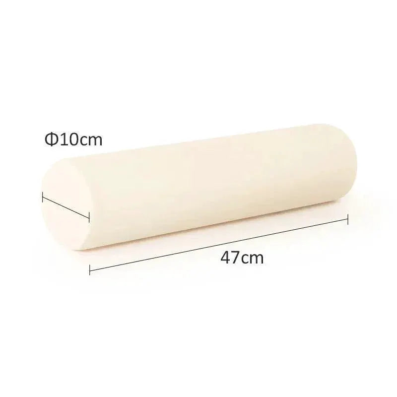 Memory Cotton Cylindrical Cervical Neck Pillow for Adults