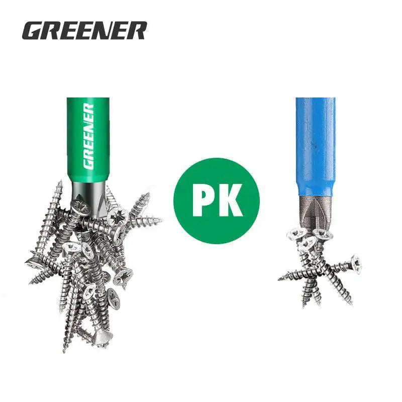 Greener Magnetic Batch Head Screwdriver Set Precision