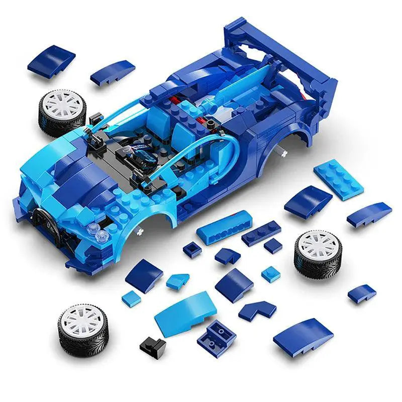 City Car Racing Blocks Set App Controlled Race Car Kit