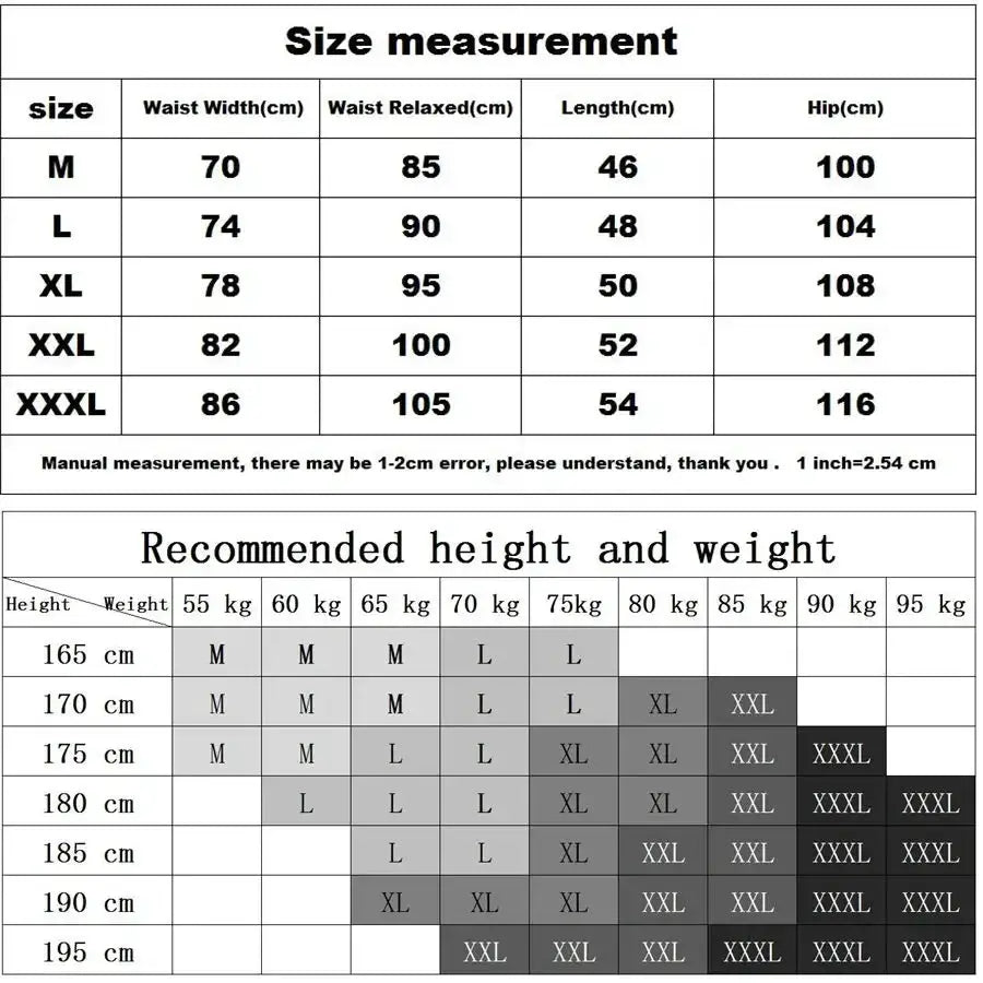 Summer Running Shorts Men 2 In 1 Quick Dry Gym Shorts