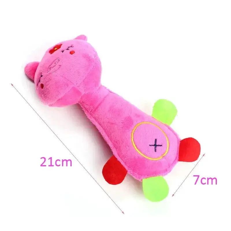 Pet Plush Toy Small Dogs Squeaky Chew Animal Shape