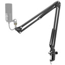 Adjustable Microphone Suspension Boom Scissor Arm Stand