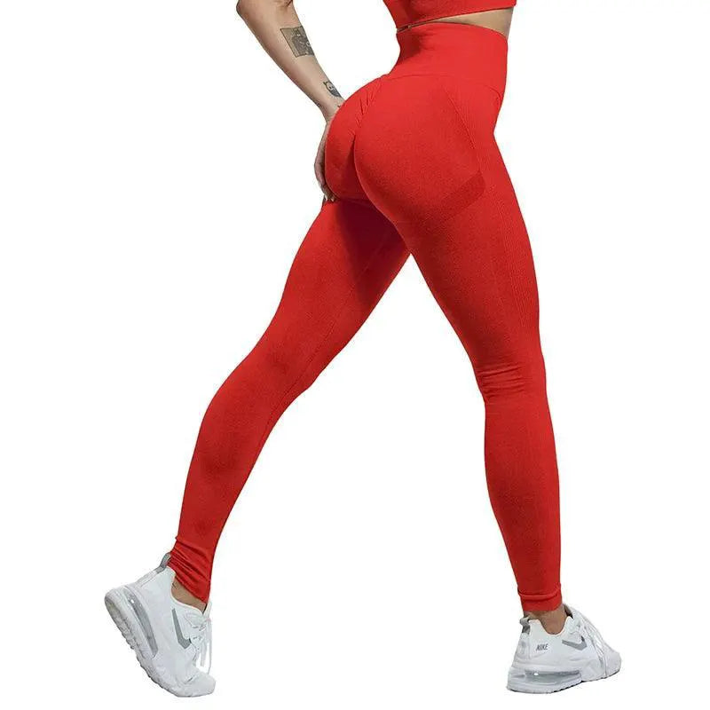High Waist Leggings Bubble Lift Design For Workout Wardrobe