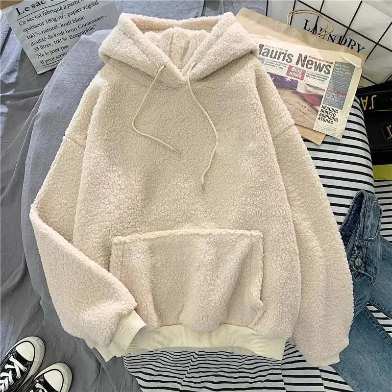 Warmth Velvet Cashmere Hoodie for Winter — product view 13