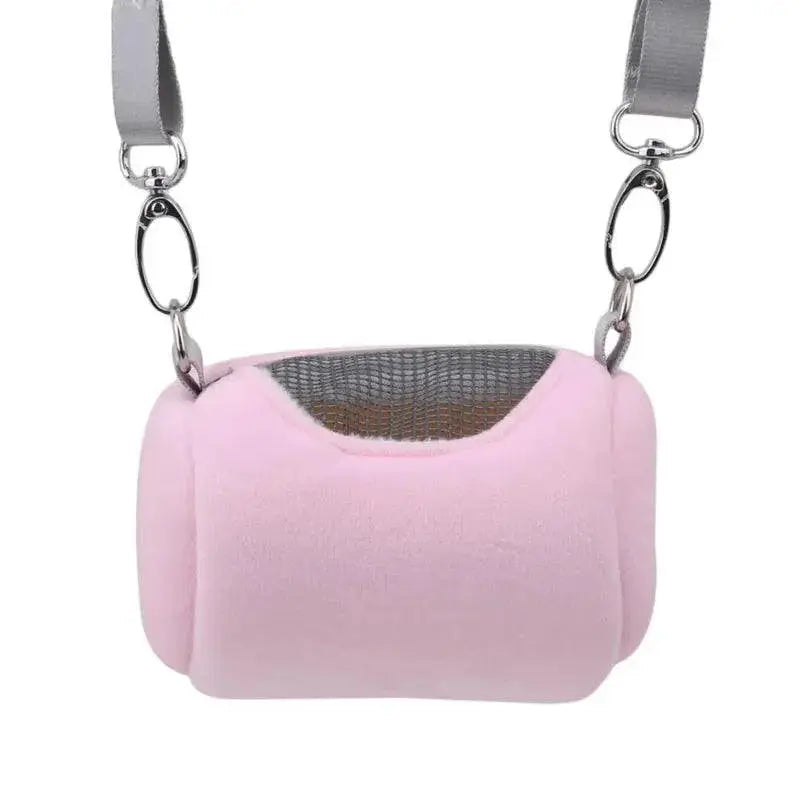 Soft Cozy Mesh Pet Carrier Bag For Hamsters And Squirrels