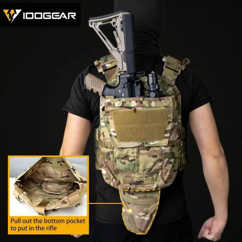 Idogear Tactical Zip On Pouch For CPC AVS JPC Two Point Zero