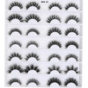 3D Mink Fluffy Eyelashes Variety Pack for Eye Looks