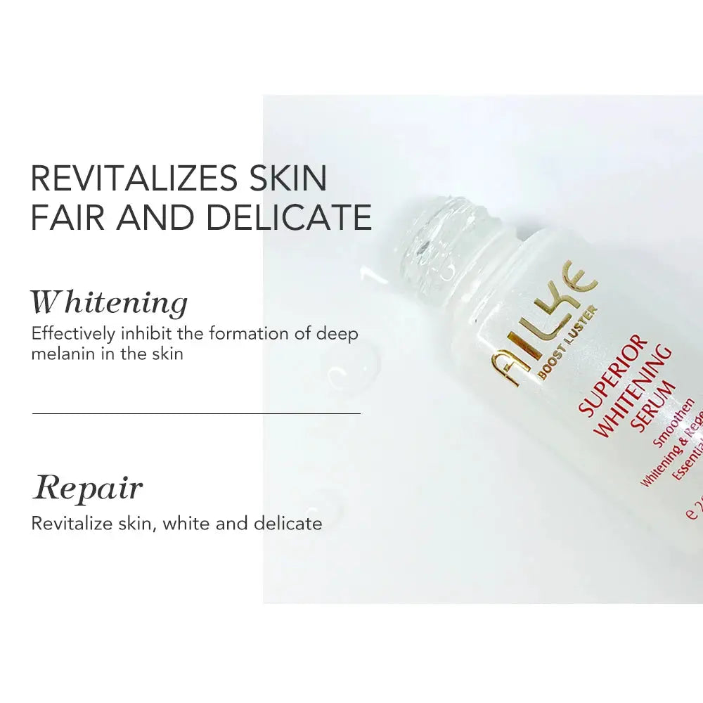 AILKE Whitening Face Cream, Reduce Dark Spots, Wrinkles, Melanin, Even Skin Tone, With Collagen, Glutathione, for All Skin Types