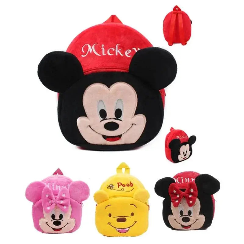 Disney Mickey Stitch Plush Kids Mini Backpack For Kids