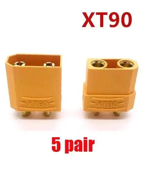 High-Current Connectors for RC LiPo — 5 pairs male female