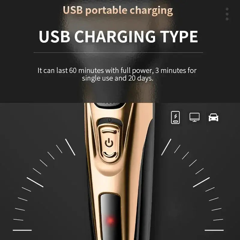 3In1 Grooming Kit Electric Shaver For Men Rechargeable