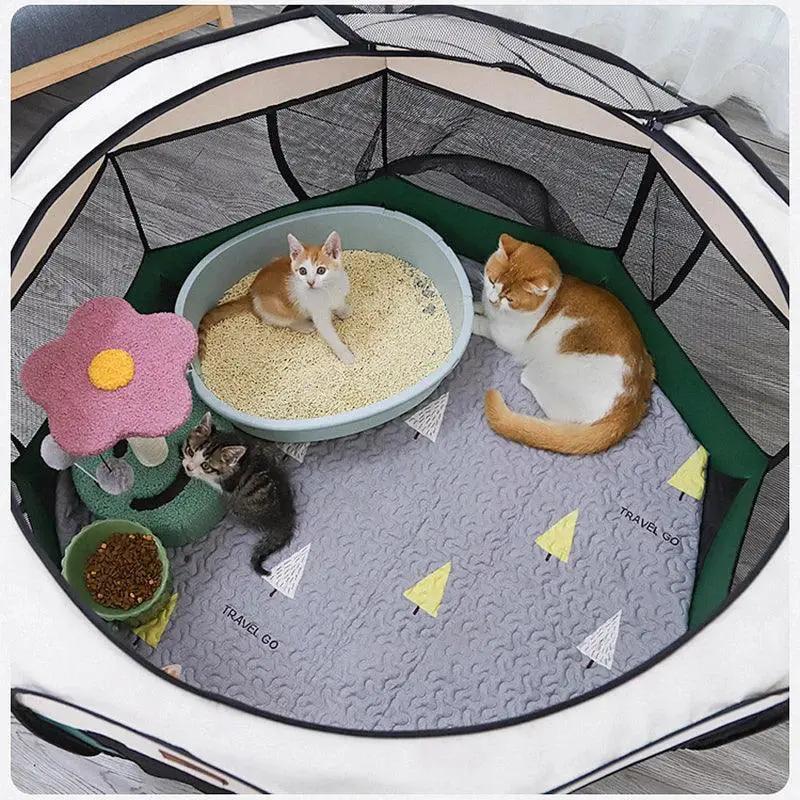 HOOPET Cat And Dog Detachable Tent Fence Outdoor Enclosure