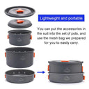 Aluminium Alloy Camping Cookware Set for Hiking Travel