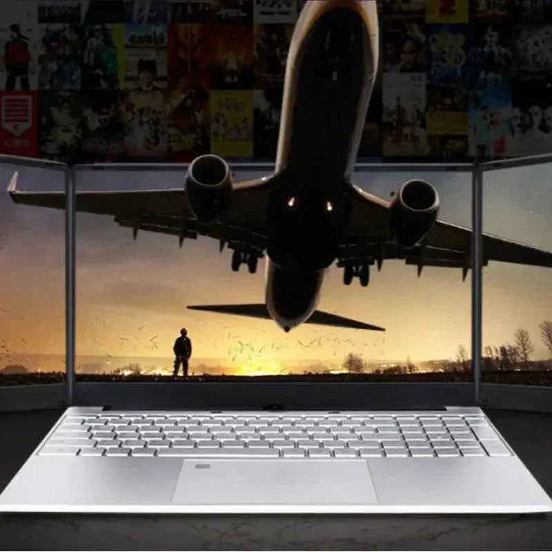 Windows Pro Quad Core Laptop With RAM SSD High Res Display