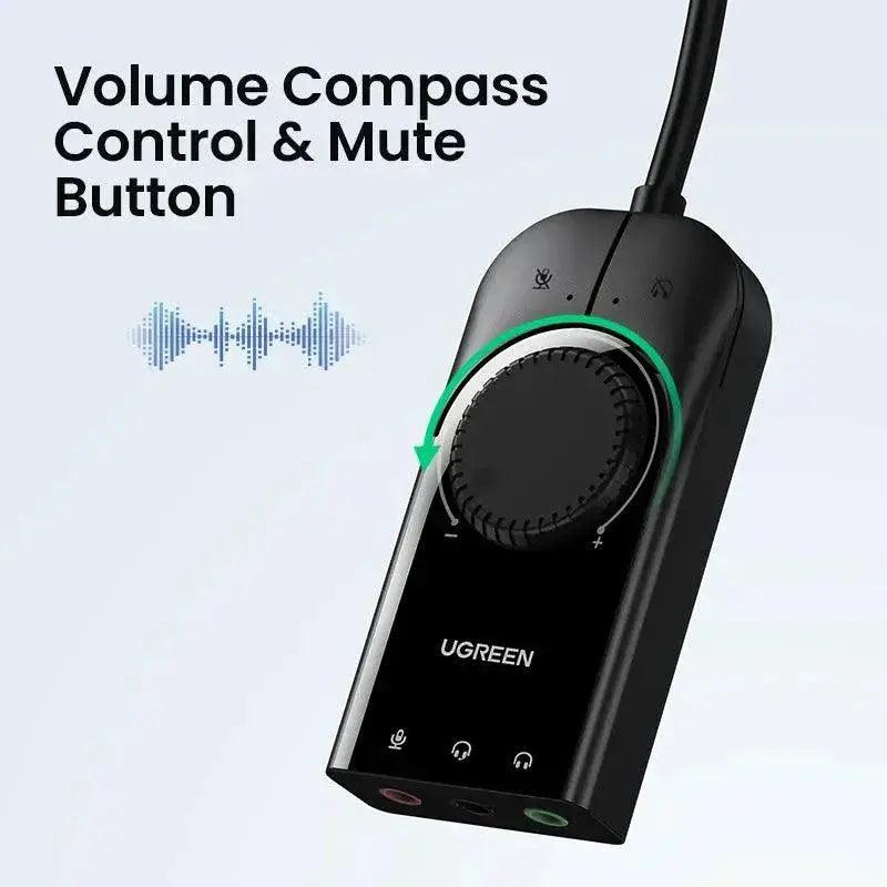 High Performance USB Sound Card Adapter for Enhanced Audio - OurLum.com