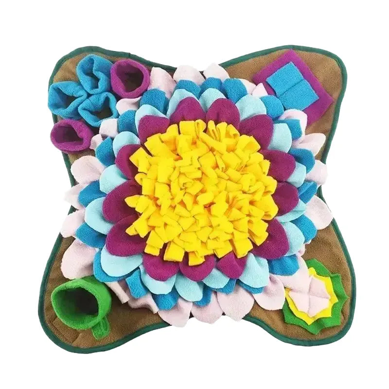Calming Snuffle Mat for Dogs and Cats — qian lan 45X45CM