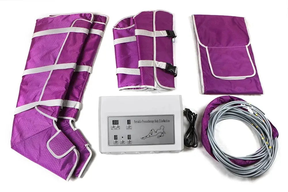 Electric Air Compression Body Massager Air Circulation Pump Leg Wraps Foot Ankles Compression Socks Detoxification Machine