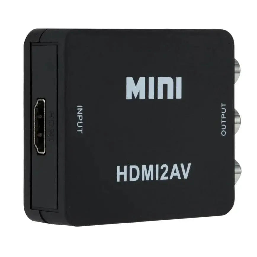 Grwibeou HDMI to RCA AV Converter Ultimate Video Enhancement