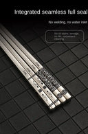 Korean Chopsticks - Durable 316L Steel Grip