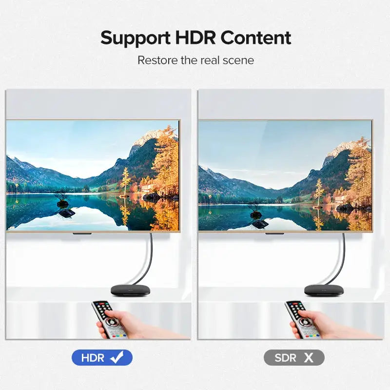 4K HDMI 2.0b 2.0 Cable 4K@60Hz HDR ARC Video male to male for Apple TV PS4 NS Projector Amplifier