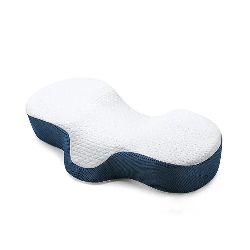 Memory Foam Neck Pillow Bow Shape Support for Bedding