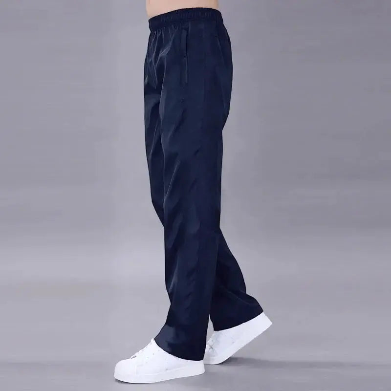Mens Quick Dry Breathable Sweatpants Joggers Tracksuit Set - OurLum.com