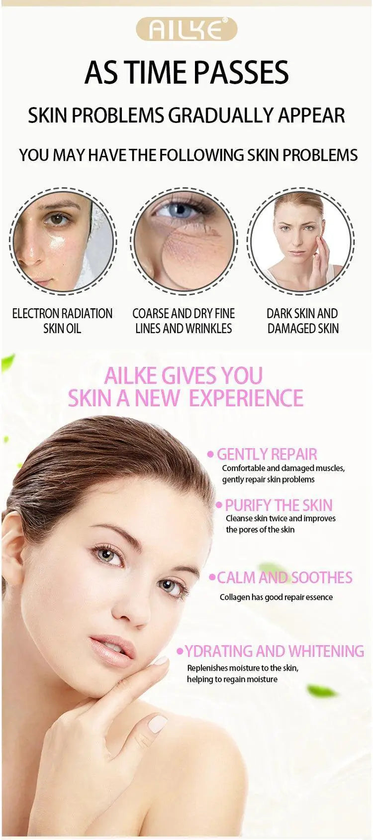 Anti Wrinkle Radiant Skin Care Set Collagen Vitamin C
