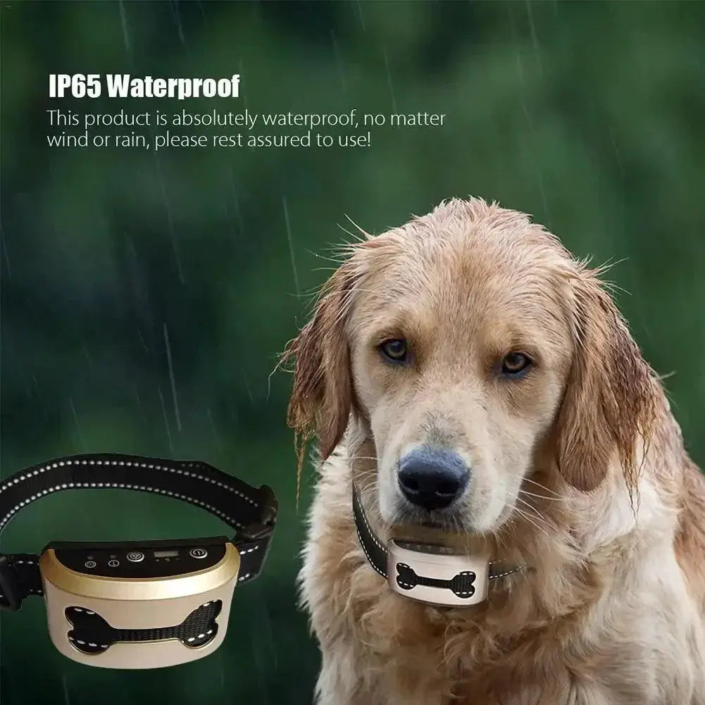 Smart Dog Anti Bark Collar GPS Waterproof Training