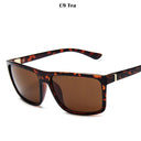 Men's Classic Square Sunglasses 2024 with UV400 Protection