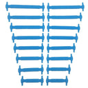 Silicone Shoelaces: Stylish Lazy Elastic Lace Set 12 Colors