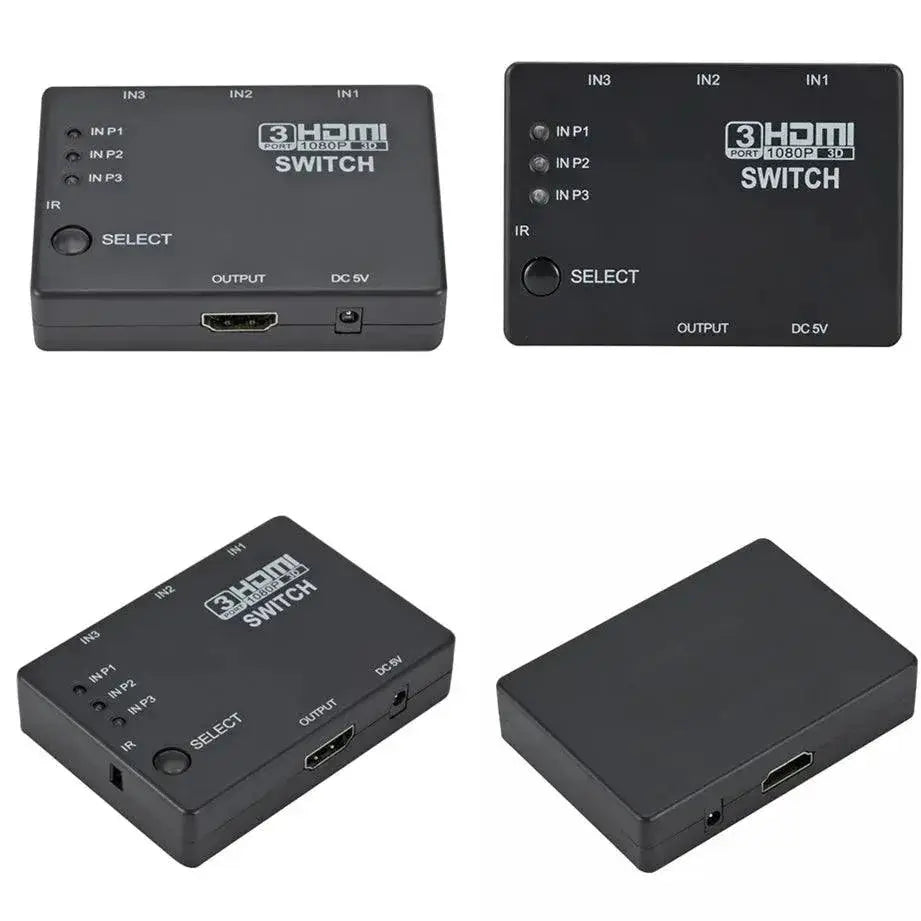 4K HDMI Switcher Hub For Ultra HD Gaming And Movies