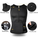 Men Waist Trainer Vest - Slimming Sauna Sweat