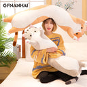 1pc 50-130CM Long Animal Cat Plush Toys Pillows for Comfort