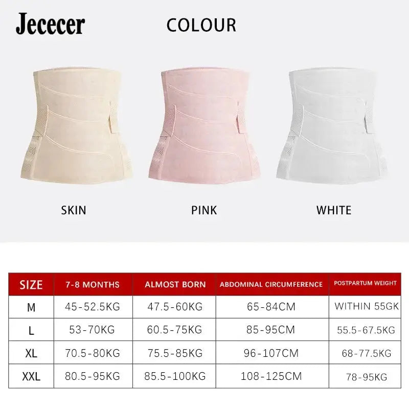 Postpartum Waist Trainer Girdle Slimming Corset for Recovery