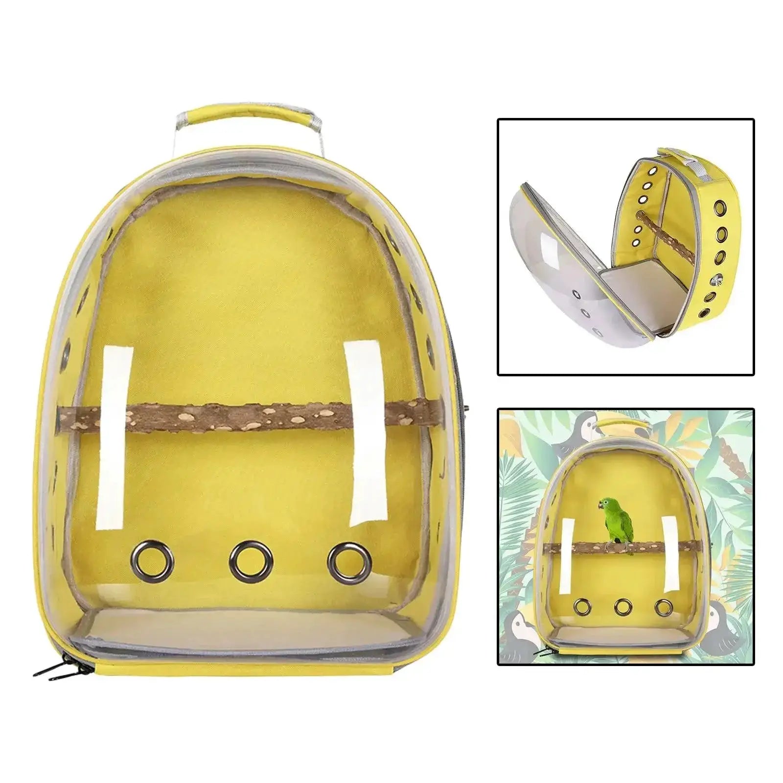 Bird Travel Backpack Airline Approved Carrier For Parrots