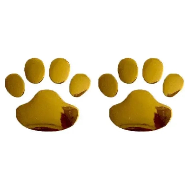 Durable Paw Print Car Decals for Pets — product view