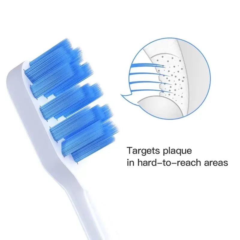 4 Pack Replacement Brush Heads For T300 And T500 Toothbrush